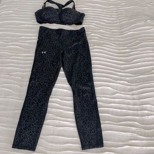 Under Armour Heat Gear Sports Bra & Leggings Set